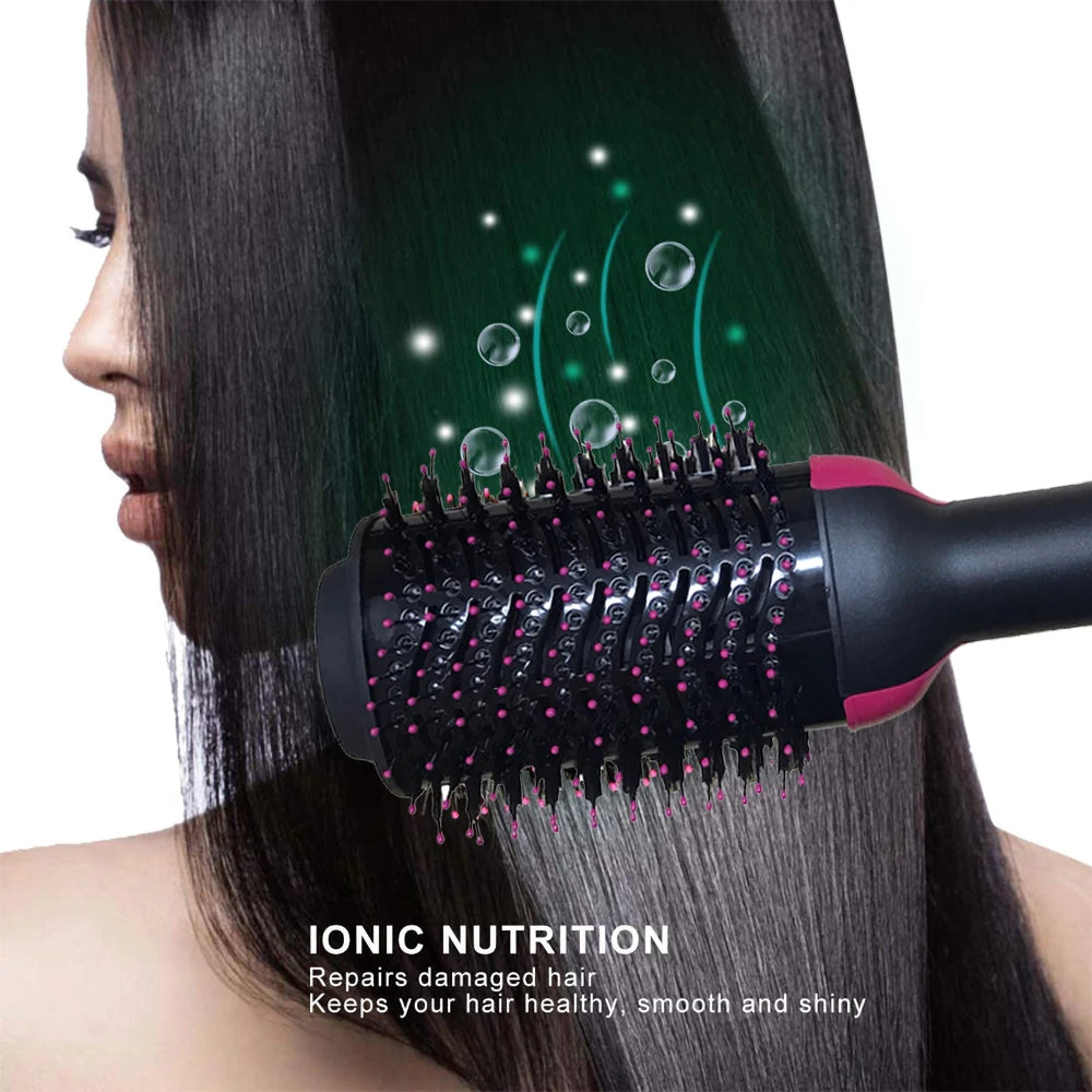 Hair Dryer Hot Air Brush Styler